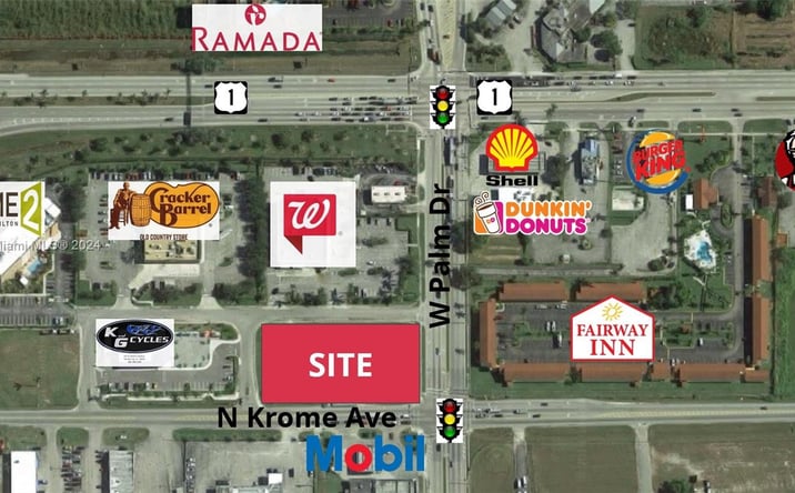 Pictures of Land property located at 41 N Krome Ave, Florida City, FL 33034 for sales - image #1