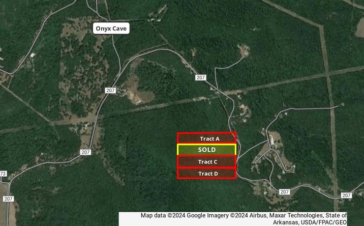 Pictures of Land property located at Tract A CR 207, Eureka Springs, AR, AR 72632 for sales - image #1