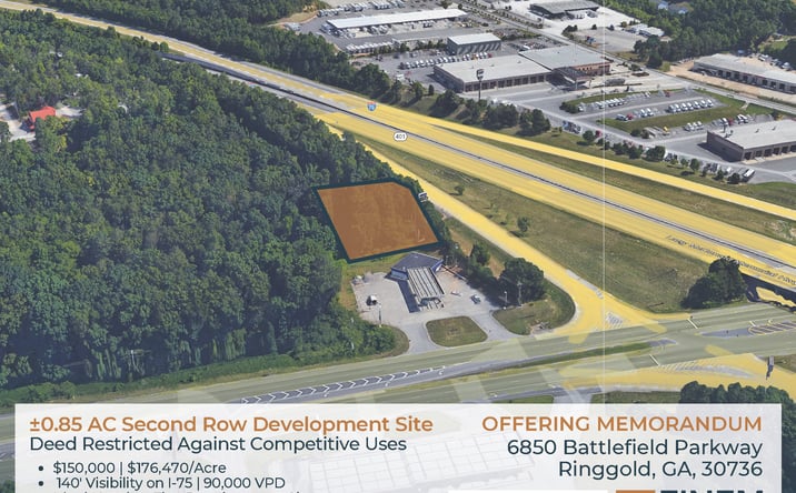 Pictures of Land property located at 6850 Battlefield Pkwy, Ringgold, GA 30736 for sales - image #1