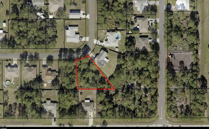 Pictures of Land property located at 838 Tedder Road SE, Palm Bay, FL 32909 for sales - image #1
