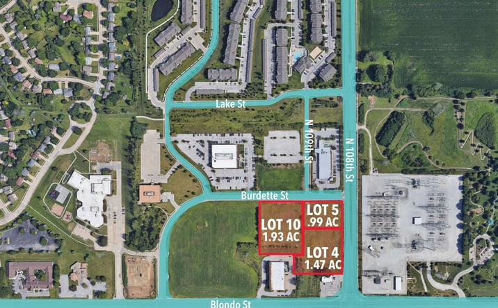 Pictures of Land property located at 10909 Burdette St, Omaha, NE 68164 for sales - image #1