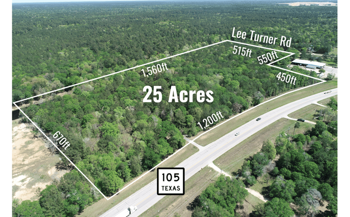 Pictures of Land property located at 23465 TX-105, Cleveland, TX 77328 for sales - image #1