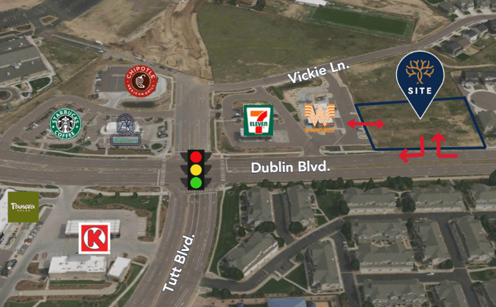 Pictures of Land, Retail property located at Vickie Ln & Templeton Gap Rd, Colorado Springs, CO 80923 for sales - image #1