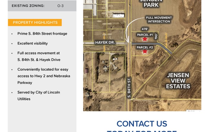 Pictures of Land property located at 8402 Hayek Dr, Lincoln, NE 68516 for sales - image #1