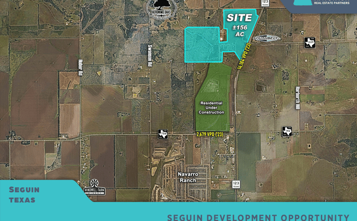 Pictures of Land property located at SWQ SH 123 & Dietert Rd, Seguin, TX 78155 for sales - image #1