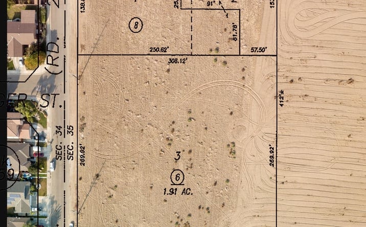 Pictures of Land property located at SE Indianna & Springville Dr, Porterville, CA 93257 for sales - image #1