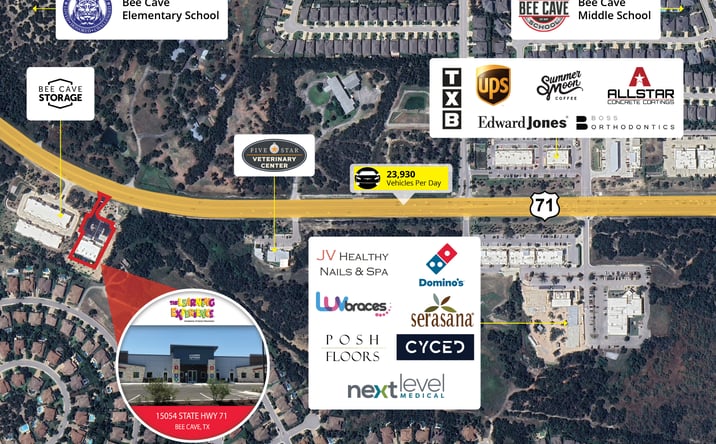 Pictures of Retail property located at 15054 State Hwy 71, Bee Cave, TX 78738 for sales - image #1