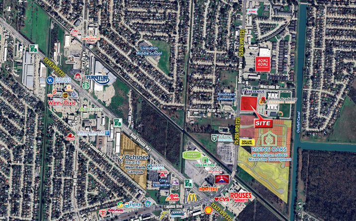 Pictures of Land property located at 977 Behrman Hwy, Terrytown, LA 70056 for sales - image #1