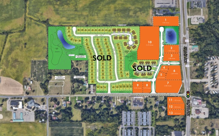 Pictures of Land property located at 850 Range Street NW - Lot 4, Comstock Park, MI 49321 for sales - image #1