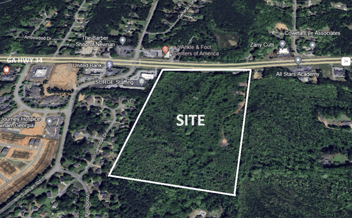 Pictures of Land property located at GA-34, Newnan, GA 30265 for sales - image #1