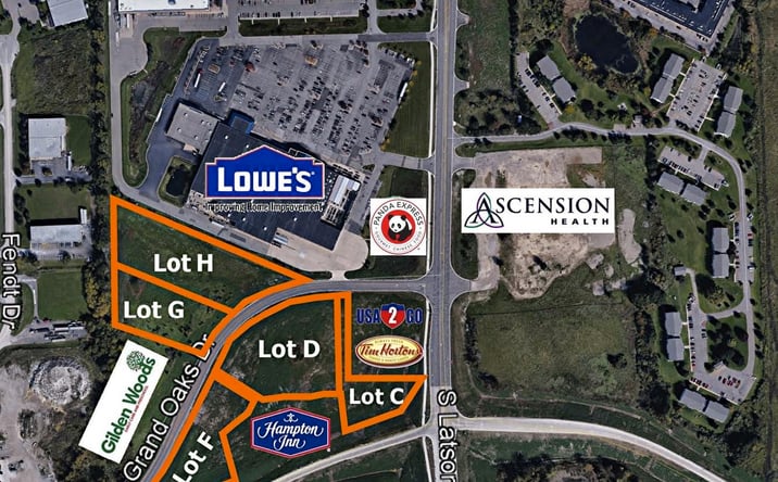Pictures of Land property located at NW Quadrant of Latson and I-96, Howell, MI 48843 for sales - image #1