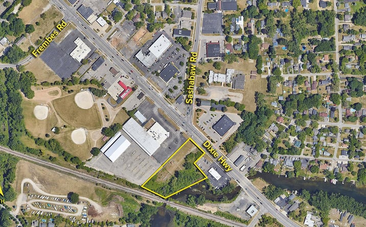 Pictures of Land property located at 4315 Dixie Hwy, Waterford Township, MI 48329 for sales - image #1