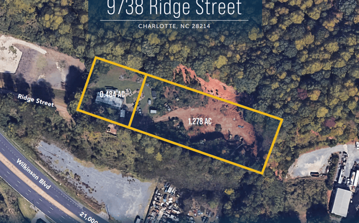 Pictures of Land property located at 9738 Ridge Street, Charlotte, NC 28214 for sales - image #1