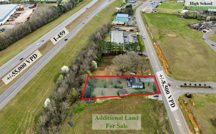 Pictures of Land, Office, Retail property located at 4985 McAdory School Rd, McCalla, AL 35111 for sales - image #1