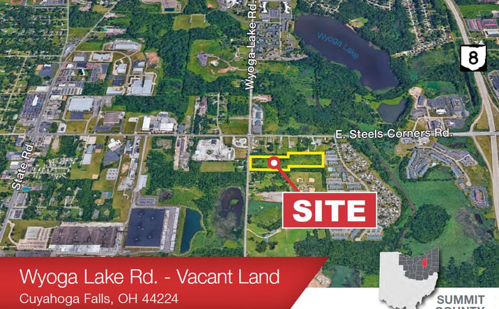 Pictures of Land property located at Wyoga Lake Rd, Cuyahoga Falls, OH 44224 for sales - image #1