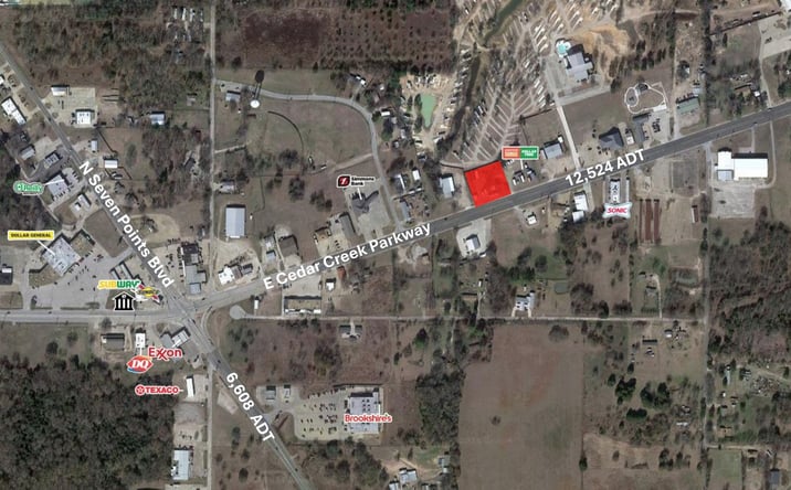Pictures of Land property located at E Cedar Creek Pkwy, Seven Points, TX 75143 for sales - image #1