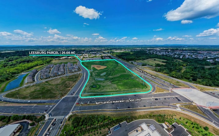 Pictures of Land property located at Battlefield Parkway at Leesburg Pike, Leesburg, VA 20175 for sales - image #1