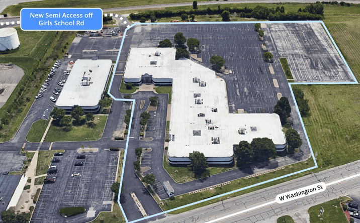Pictures of Industrial property located at 7337 W Washington St, Indianapolis, IN 46231 for sales - image #1