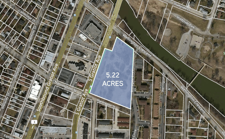 Pictures of Land property located at 1045 Southbound Gratiot Ave, Clinton Township, MI 48036 for sales - image #1