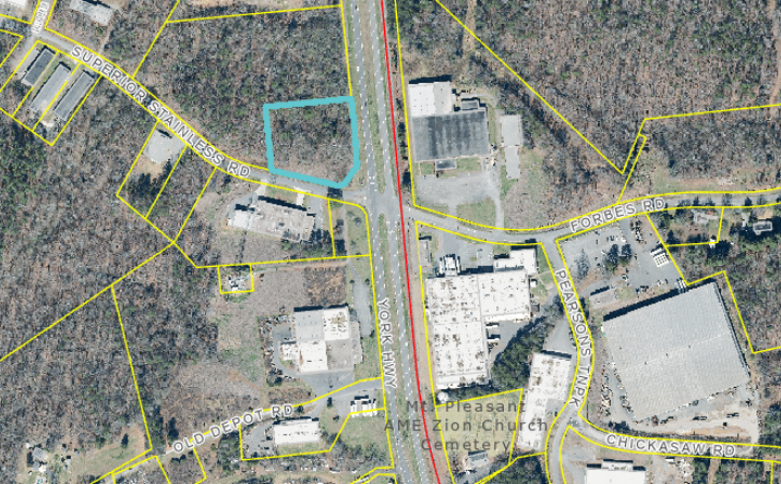 Pictures of Land property located at 4890 York Hwy, Gastonia, NC 28052 for sales - image #1