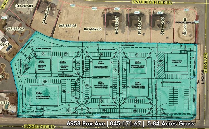 Pictures of Land property located at 6968 Fox Ave, Pahrump, NV 89061 for sales - image #1