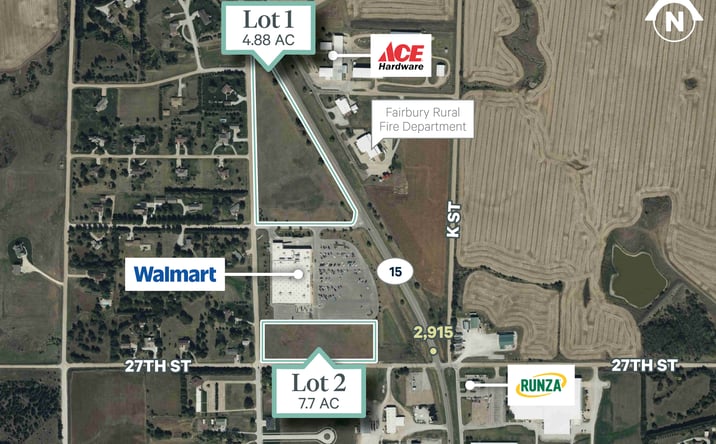 Pictures of Land property located at 2831 US Hwy 15, Fairbury, NE 68352 for sales - image #1