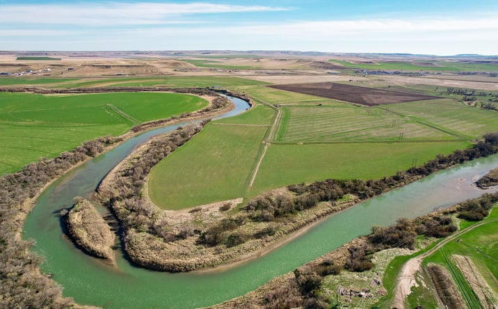 Pictures of Land property located at NHN Vaughn South Frontage Road 160 acres, Great Falls, MT 59404 for sales - image #1