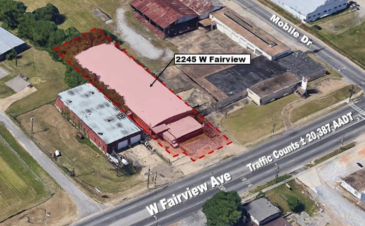 Pictures of Industrial property located at 2245 W Fairview Ave, Montgomery, AL 36108 for sales - image #1