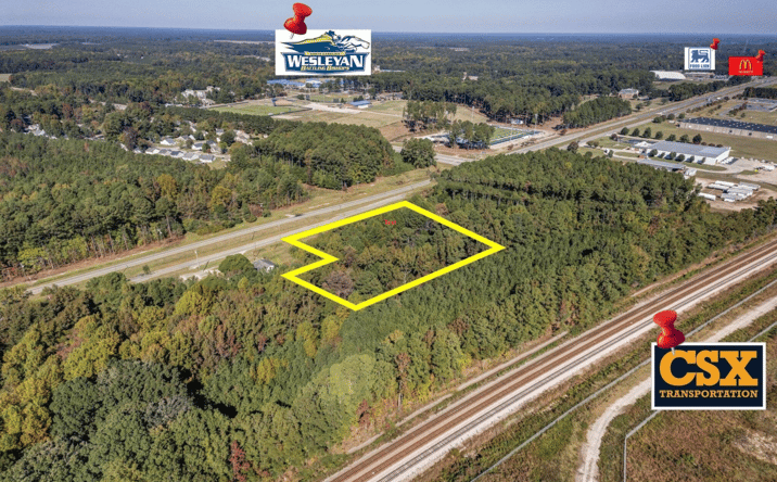 Pictures of Land property located at TBD N Wesleyan Blvd, Rocky Mount, NC 27804 for sales - image #1