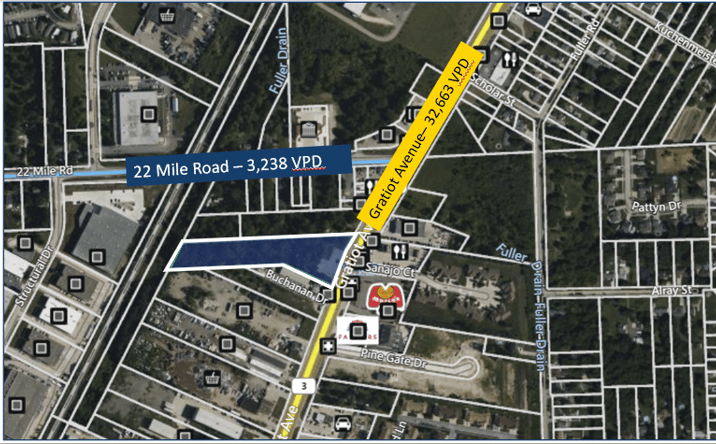 Pictures of Land property located at 48745 Gratiot Ave, New Baltimore, MI 48051 for sales - image #1