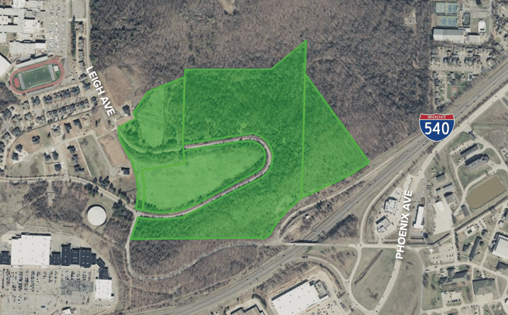 Pictures of Land property located at 4101 Leigh Ave, Fort Smith, AR 72903 for sales - image #1