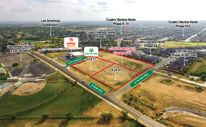 Pictures of Land property located at Cuatro Vientos Dr, Laredo, TX 78046 for sales - image #1