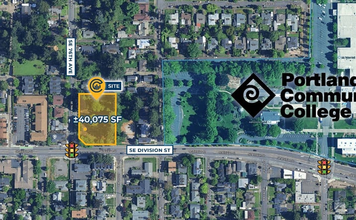 Pictures of Land property located at 7601 SE Division St, Portland, OR 97206 for sales - image #1