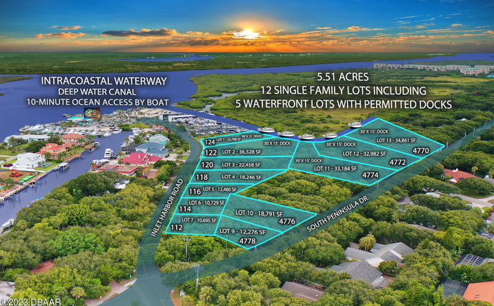 Pictures of Land property located at 0 Inlet Harbor Road, Ponce Inlet, FL 32127 for sales - image #1
