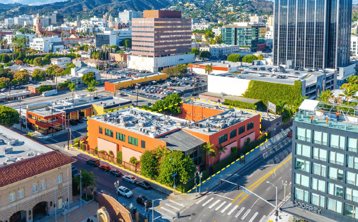 Pictures of Hospitality, Industrial, Mixed Use, Office, Retail property located at 1415 N Cahuenga Blvd, Los Angeles, CA 90028 for sales - image #1