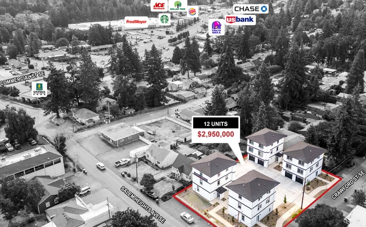 Pictures of Multifamily property located at 3310 Crawford St, Salem, OR 97302 for sales - image #1