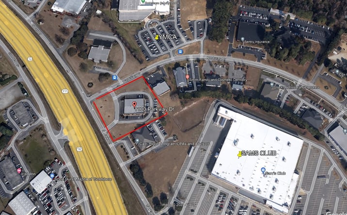 Pictures of Office property located at 1100 Parkway Dr, Goldsboro, NC 27534 for sales - image #1
