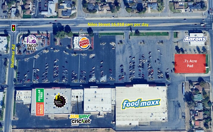 Pictures of Land property located at Niles Street and Fairfax Road, Bakersfield, CA, Bakersfield, CA 93306 for sales - image #1