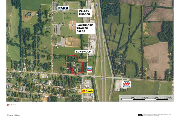 Pictures of Land property located at 125 E Pike Rd, Falkville, AL 35622 for sales - image #1