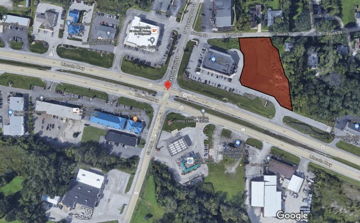 Pictures of Land property located at US-30, Valparaiso, IN 46383 for sales - image #1