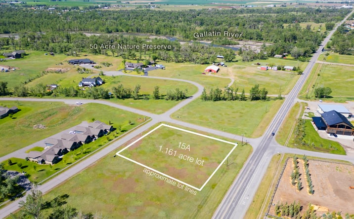 Pictures of Land property located at TBD Lot 15A Riverway Road, Belgrade, MT 59714 for sales - image #1