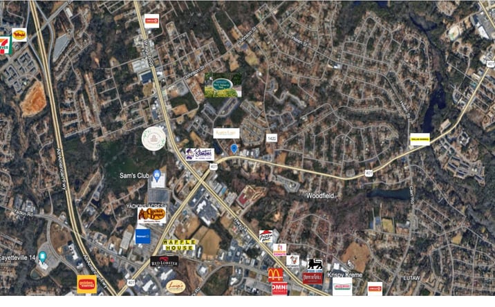 Pictures of Land property located at Pamalee Dr, Fayetteville, NC 28303 for sales - image #1