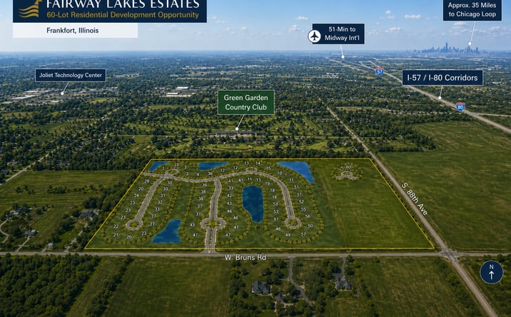 Pictures of Land property located at NWC S. 88th Avenue & W. Bruns Road, Frankfort, IL 60423 for sales - image #1
