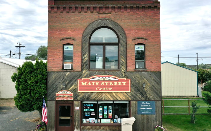 Pictures of Mixed Use, Office, Retail property located at 405 W Main St, Coulee City, WA 99115 for sales - image #1