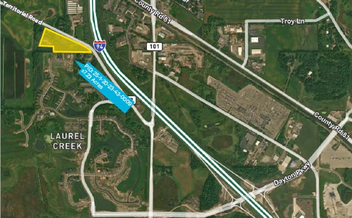 Pictures of Land property located at 19915 Territorial Rd, Maple Grove, MN 55311 for sales - image #1