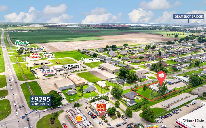 Pictures of Industrial property located at 815 N Airline Ave, Gramercy, LA 70052 for sales - image #1