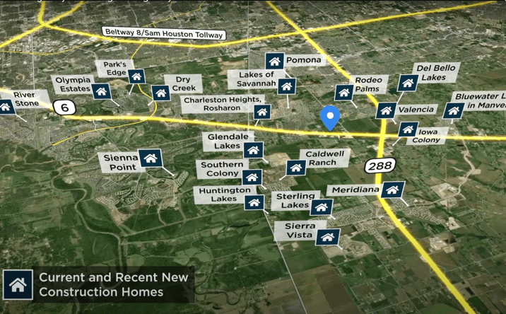Pictures of Land property located at Hwy 6, Iowa Colony, TX 77583 for sales - image #1