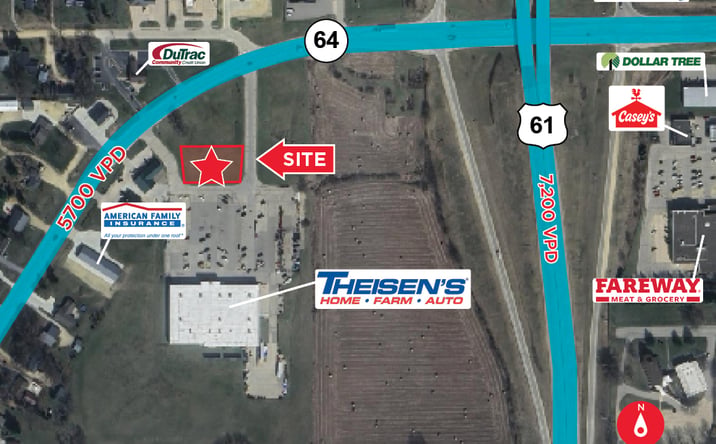 Pictures of Land property located at 18195 IA-64, Maquoketa, IA 52060 for sales - image #1