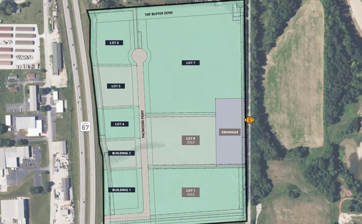 Pictures of Industrial, Land property located at PacMoore Pkwy, Mooresville, IN 46158 for sales - image #1