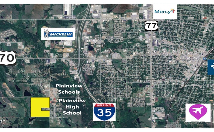 Pictures of Land property located at Plainview Rd & Myall Rd, Ardmore, OK 73401 for sales - image #1